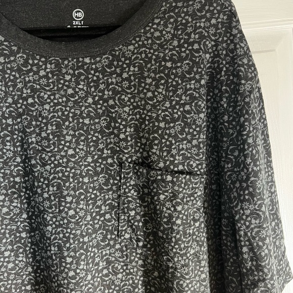 HB tee short sleeve with pocket 2XLT - Picture 2 of 3